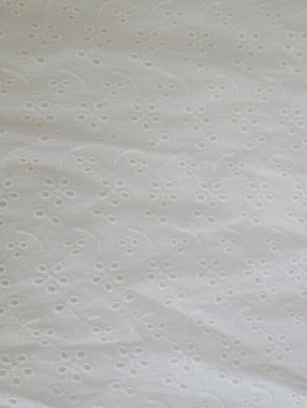 White Eyelet Drawstring Pants - Picture 3 of 6